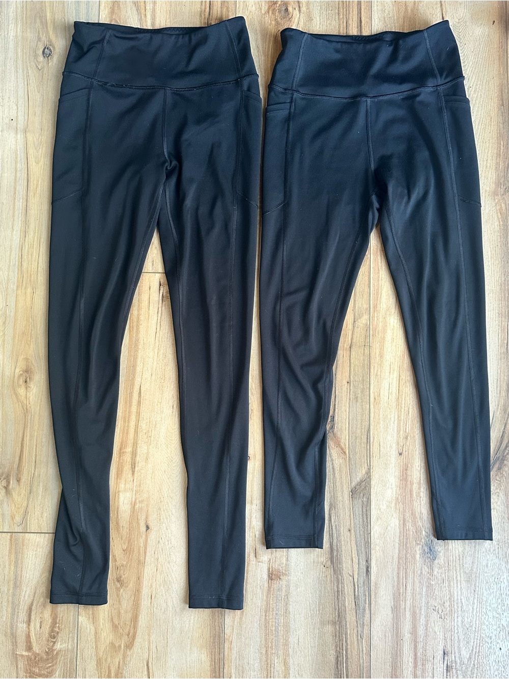Victoria's Secret Black womens Leggings with Side Pockets